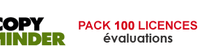 pack 100 licences évaluation copyminder korum secure