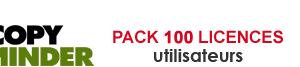 pack 100 licences utilisateurs copyminder korum secure