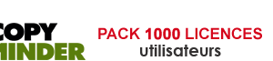 pack 1000 licences utilisateurs copyminder korum secure