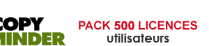 pack 500 licences utilisateurs copyminder korum secure