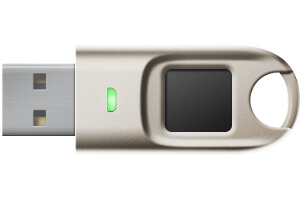 clé FIDO2 U2F ULTRA USB-A biométrique K45 Korum secure