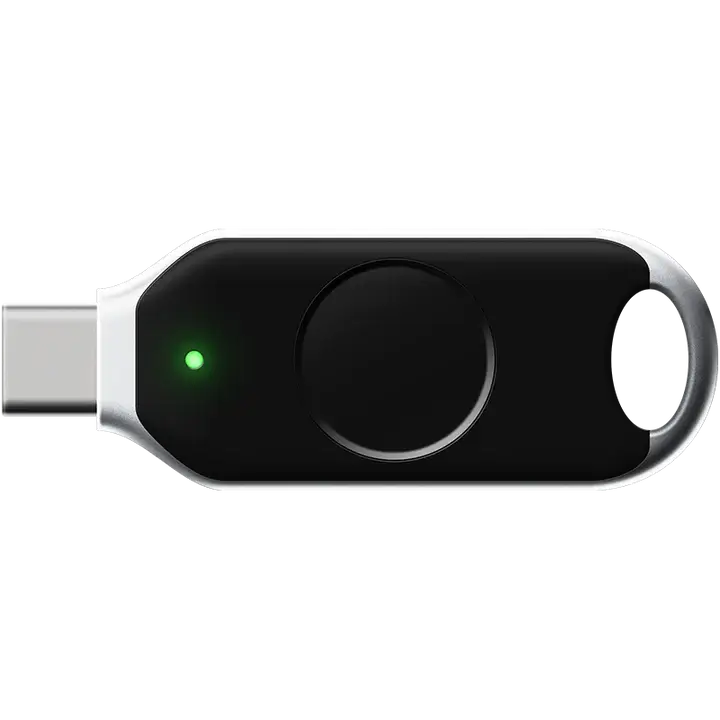 K49 Pro clé fido USB-C biométrique FIDO2 U2F TOTP HOTP PIV WBF korum secure