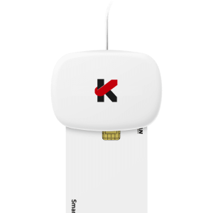 lecteur carte à puce filaire USB-A korum secure windows mac et linux c25